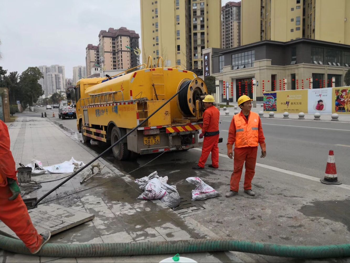 天涯排污管道清淤-管道清洗
